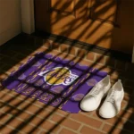 los-angeles-lakers-bolt-row-purple-doormat-best-selling.webp