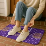 los-angeles-lakers-chevron-stack-purple-doormat-best-selling.webp