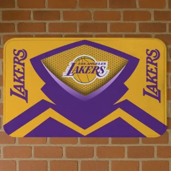 Los Angeles Lakers Ninja Mesh Purple Doormat