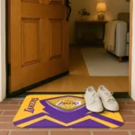 los-angeles-lakers-ninja-mesh-purple-doormat-best-selling.webp