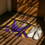 los-angeles-lakers-ninja-mesh-purple-doormat-best-selling.webp