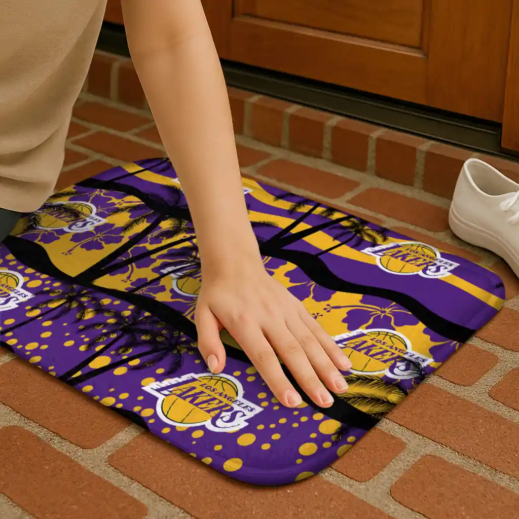 los-angeles-lakers-palm-silhouette-purple-black-doormat-premium-grade.webp