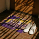 los-angeles-lakers-sharp-flash-purple-doormat-best-selling.webp