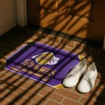 los-angeles-lakers-silver-halftone-purple-doormat-best-selling.webp