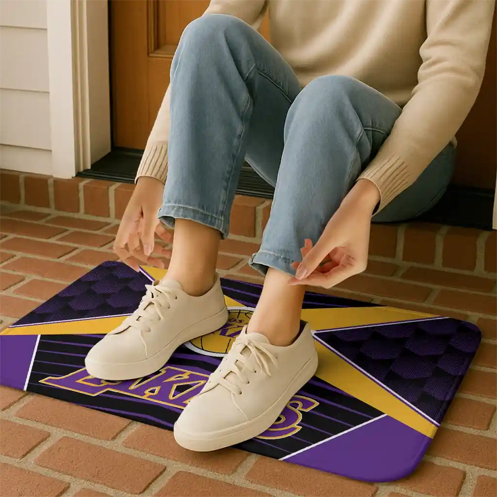los-angeles-lakers-techno-camo-purple-black-doormat-top-rated.webp