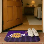 los-angeles-lakers-tribal-detailing-purple-black-doormat-best-selling.webp