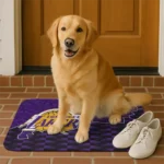 los-angeles-lakers-tribal-detailing-purple-black-doormat-best-selling.webp