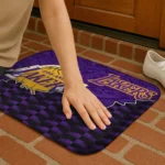 los-angeles-lakers-tribal-detailing-purple-black-doormat-best-selling.webp