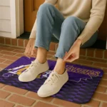 los-angeles-lakers-tribal-detailing-purple-black-doormat-best-selling.webp