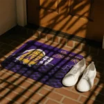 los-angeles-lakers-tribal-detailing-purple-black-doormat-best-selling.webp