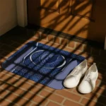 memphis-grizzlies-hexagon-oval-blue-doormat-best-selling.webp