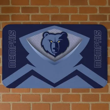 Memphis Grizzlies Ninja Mesh Blue Doormat