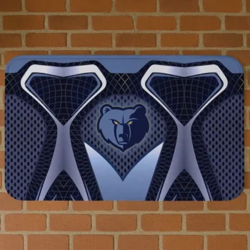 Memphis Grizzlies Torso Pattern Doormat