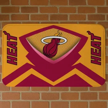 Miami Heat Ninja Mesh Red Doormat