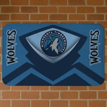 Minnesota Timberwolves Ninja Mesh Midnight Blue Doormat