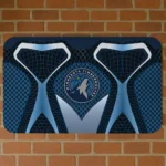 Minnesota Timberwolves Torso Pattern Doormat