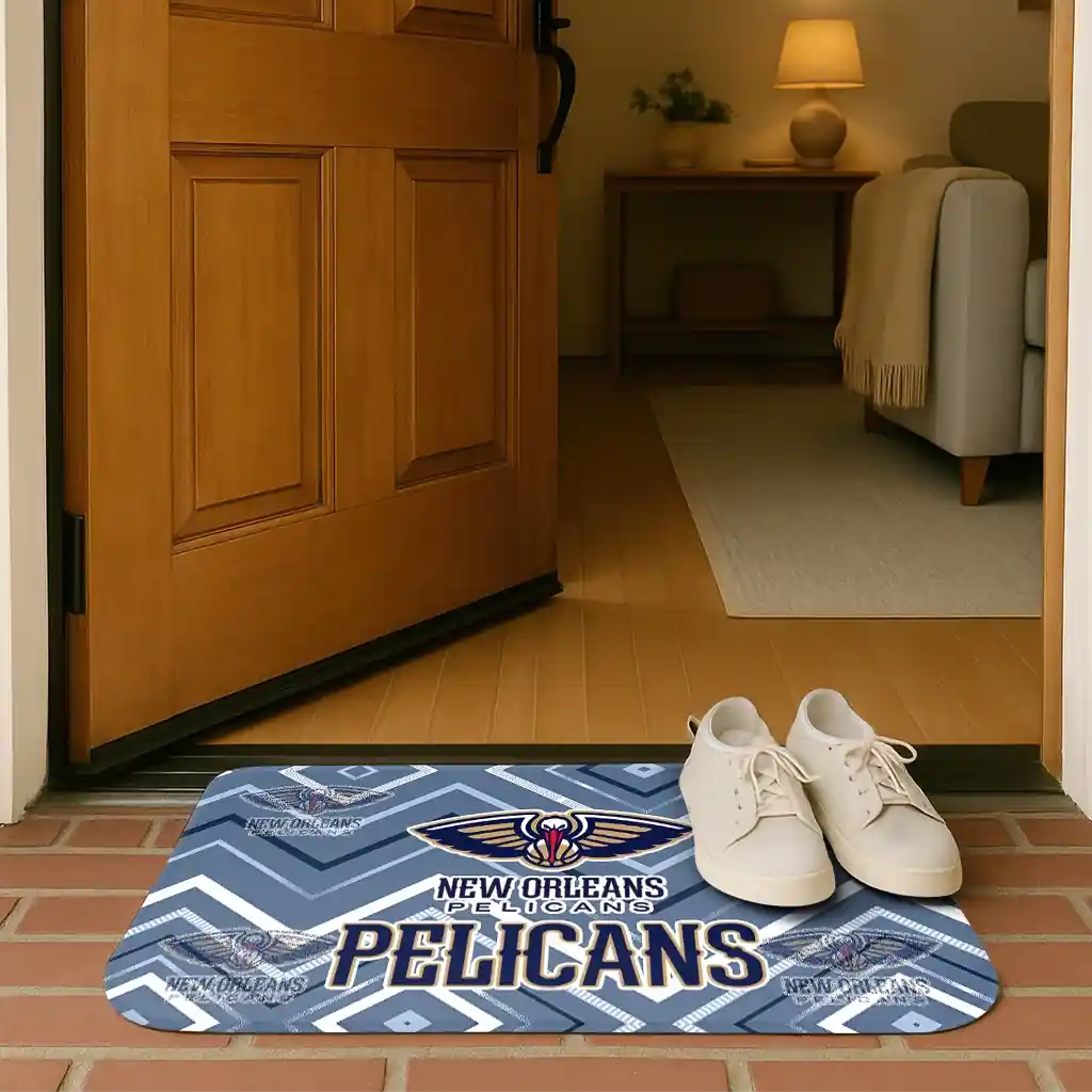 new-orleans-pelicans-chevron-geometrics-navy-doormat-fashion-forward.webp