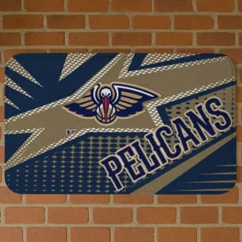 New Orleans Pelicans Sharp Flash Navy Doormat