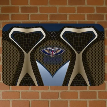 New Orleans Pelicans Torso Pattern Doormat