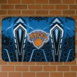 New York Knicks Graphic Stripes Blue Doormat