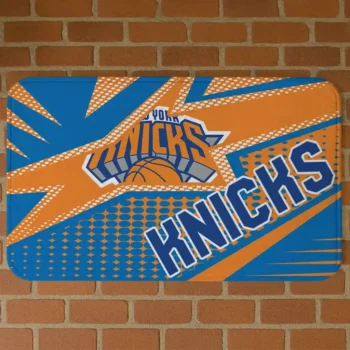 New York Knicks Sharp Flash Blue Doormat