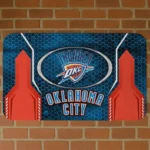 oklahoma-city-thunder-hexagon-oval-blue-doormat-best-selling.webp
