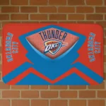 Oklahoma City Thunder Ninja Mesh Blue Doormat