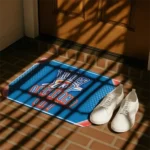 oklahoma-city-thunder-silver-halftone-blue-doormat-best-selling.webp