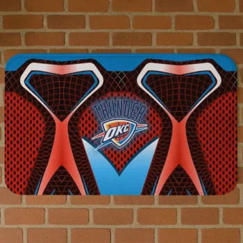Oklahoma City Thunder Torso Pattern Doormat