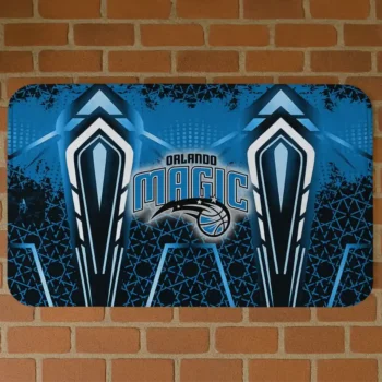 Orlando Magic Graphic Stripes Blue Doormat