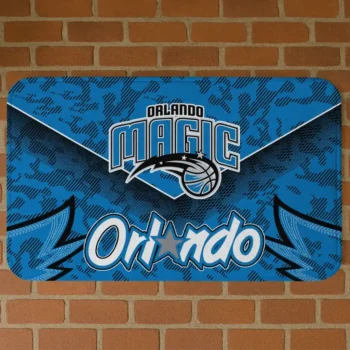 Orlando Magic Layered Lines Blue Doormat