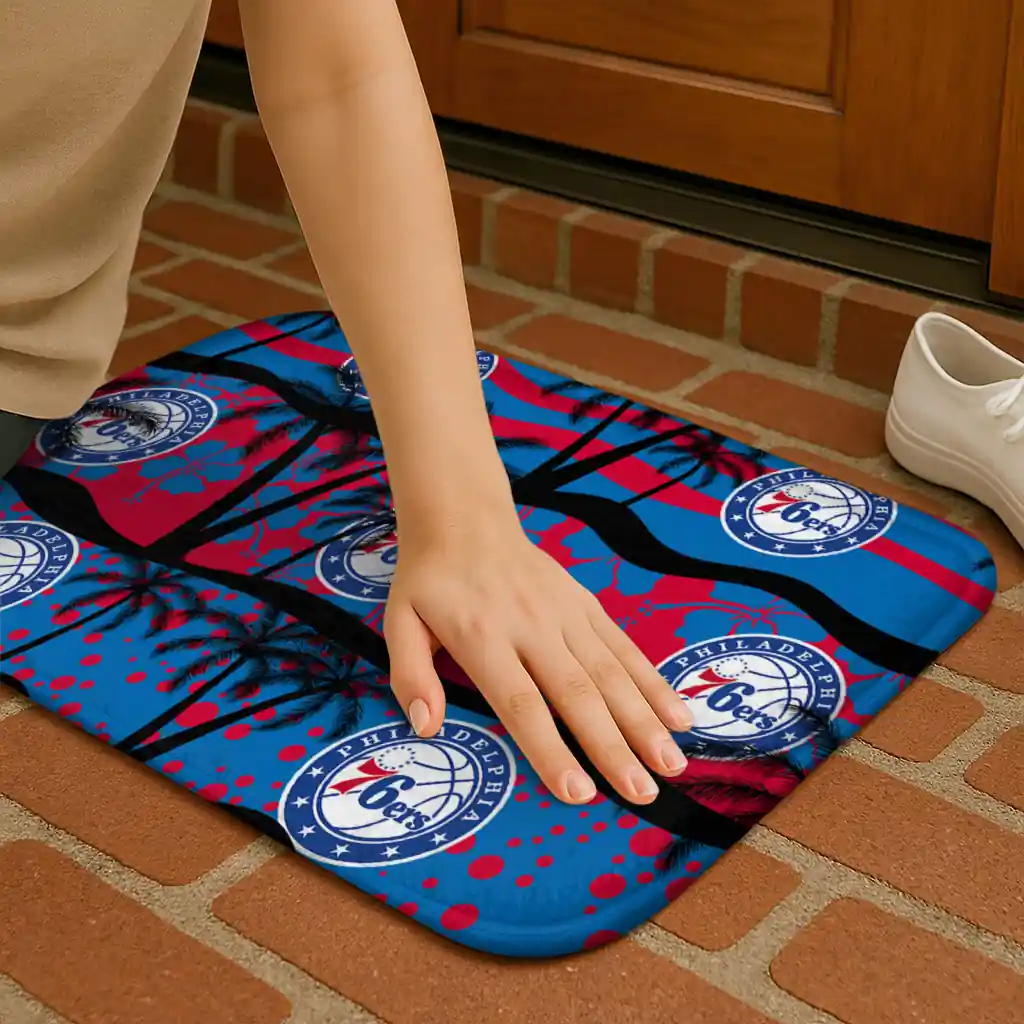 philadelphia-76ers-palm-silhouette-blue-black-doormat-premium-grade.webp