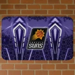 Phoenix Suns Graphic Stripes Purple Doormat