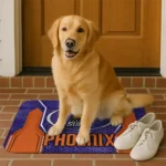 phoenix-suns-hexagon-oval-purple-doormat-best-selling.webp