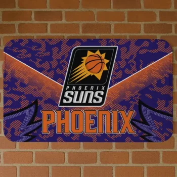 Phoenix Suns Layered Lines Purple Doormat