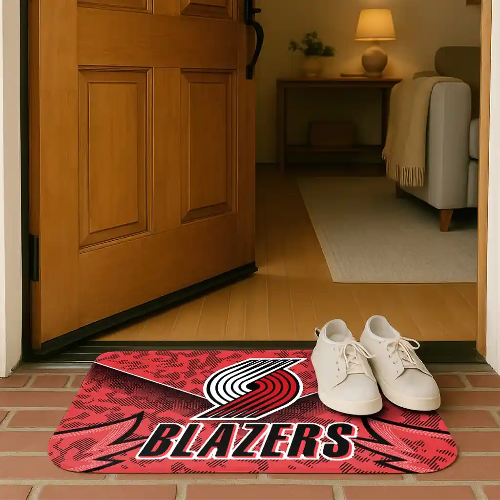 portland-trail-blazers-layered-lines-red-doormat-fashion-forward.webp
