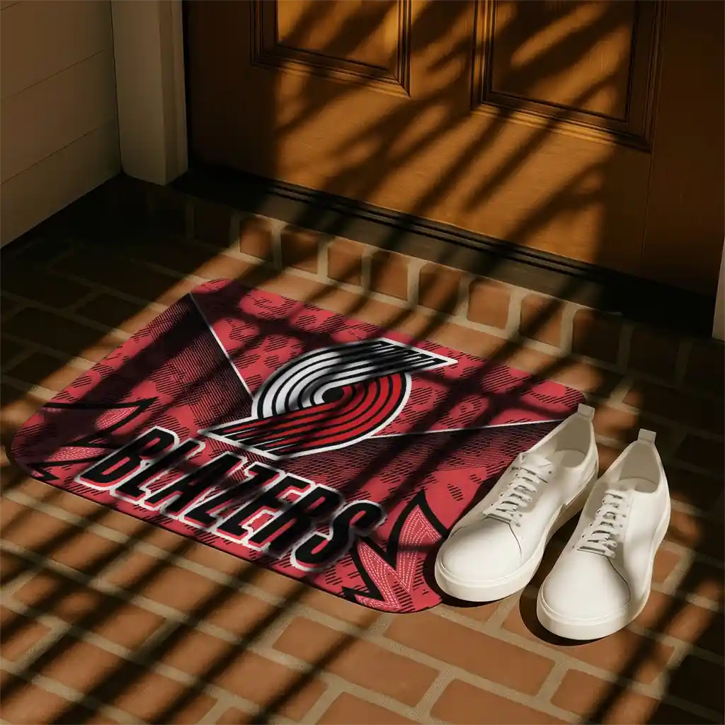 portland-trail-blazers-layered-lines-red-doormat-trendy.webp