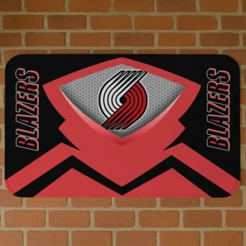 Portland Trail Blazers Ninja Mesh Red Doormat