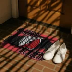 portland-trail-blazers-plate-rip-red-doormat-best-selling.webp