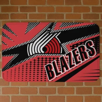 Portland Trail Blazers Sharp Flash Red Doormat