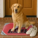 portland-trail-blazers-silver-halftone-red-doormat-best-selling.webp