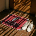 portland-trail-blazers-silver-halftone-red-doormat-best-selling.webp