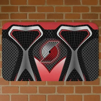 Portland Trail Blazers Torso Pattern Doormat