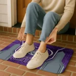 sacramento-kings-hexagon-oval-purple-doormat-best-selling.webp