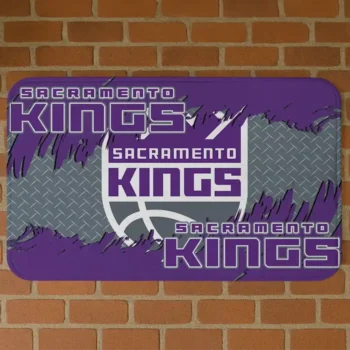 Sacramento Kings Plate Rip Purple Doormat