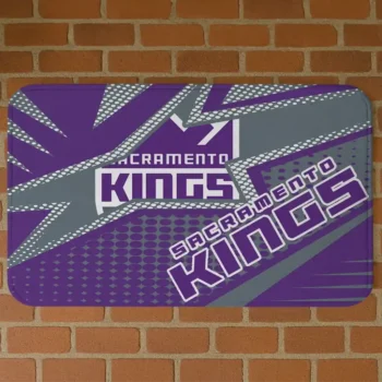 Sacramento Kings Sharp Flash Purple Doormat