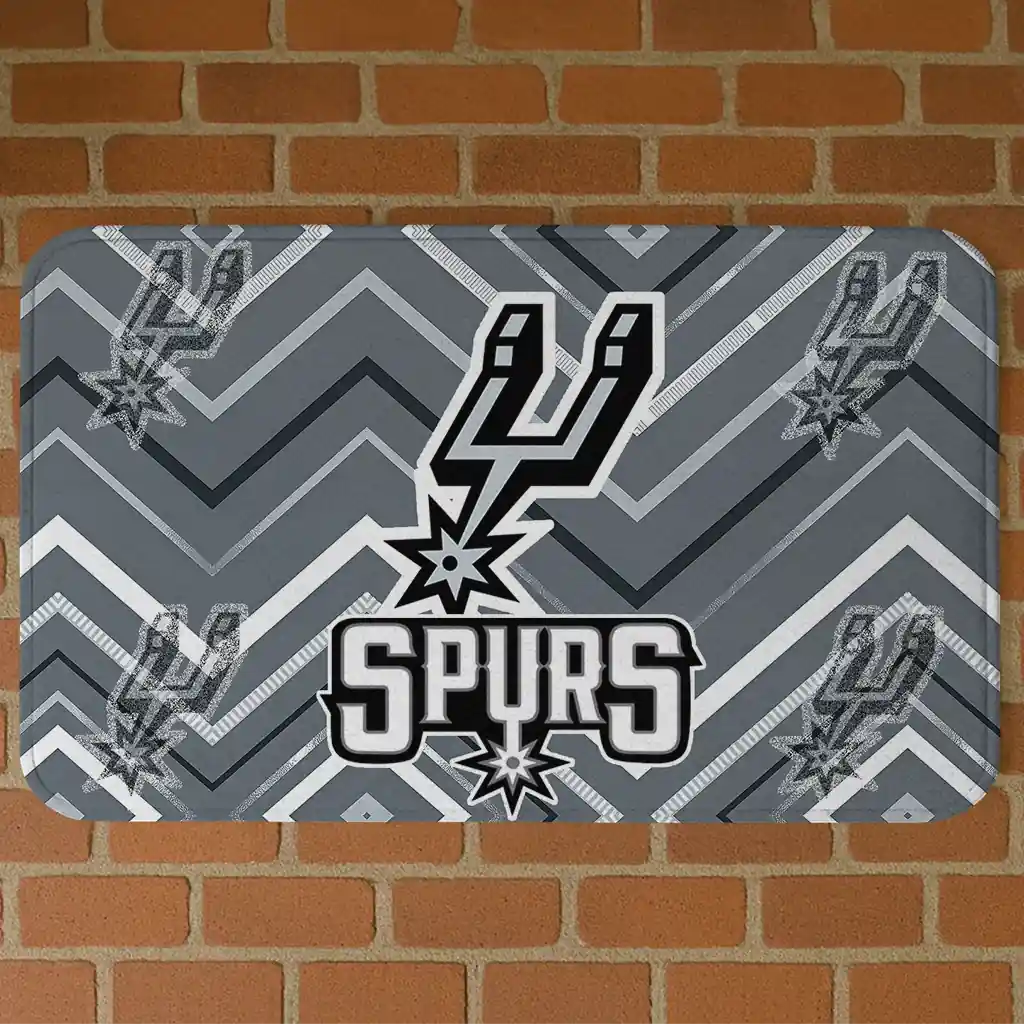 san-antonio-spurs-chevron-geometrics-silver-doormat-best-selling.webp san antonio spurs chevron geometrics silver doormat best selling