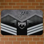 san-antonio-spurs-chevron-points-silver-black-doormat-best-selling.webp