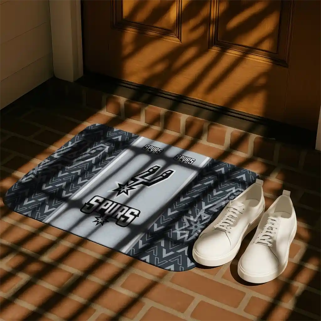san-antonio-spurs-chevron-stack-silver-doormat-trendy.webp