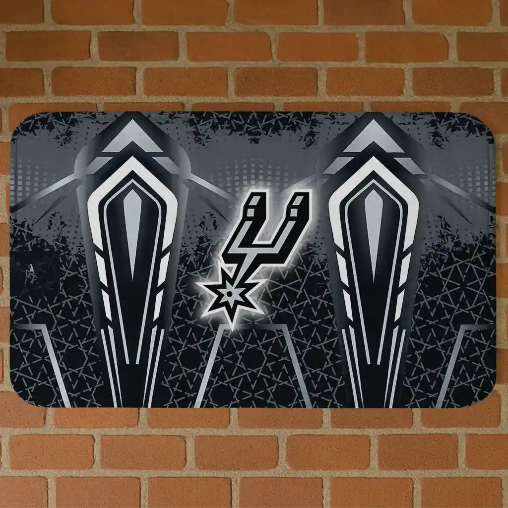 san-antonio-spurs-graphic-stripes-silver-doormat-best-selling.webp san antonio spurs graphic stripes silver doormat best selling